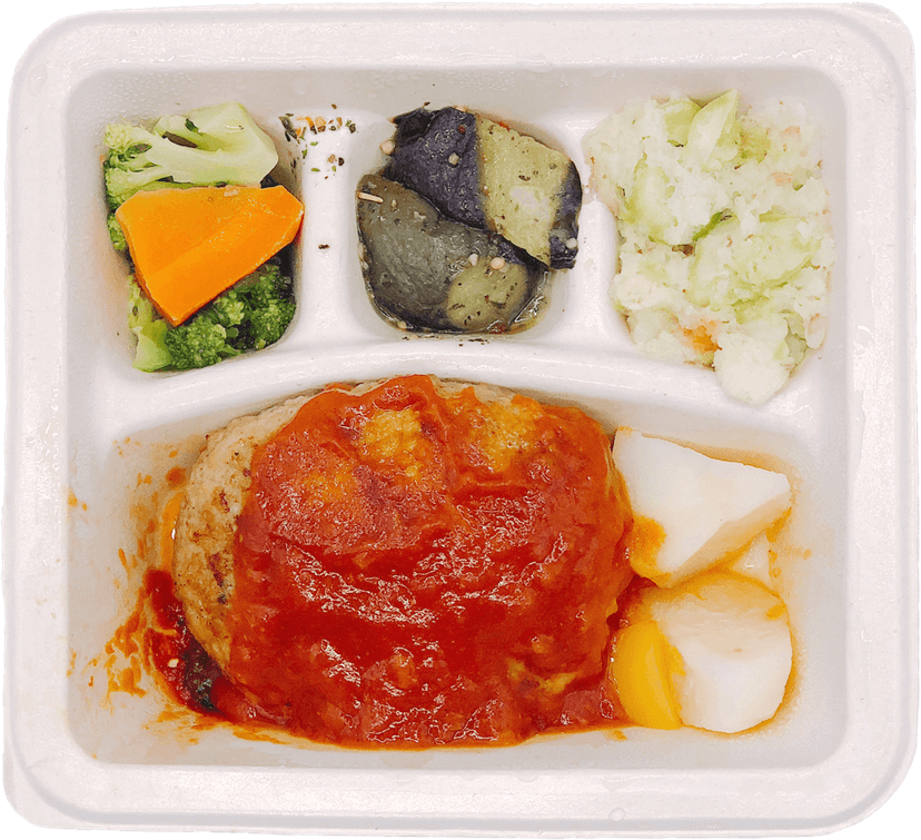 チリハンバーグステーキ